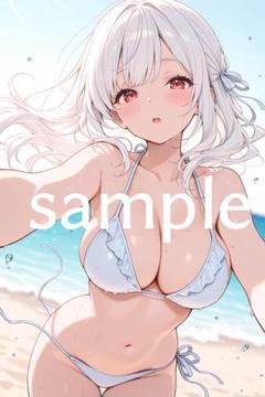 ポスター A4 AI美女水着 セクシー 送料込み 高画質 R46