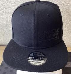 Oracle Red Bull Racing ブラックフラットキャップ