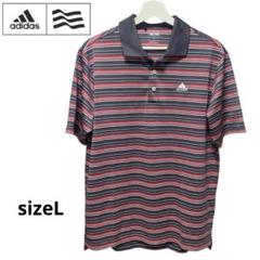 adidas golf アディダスゴルフ 半袖 ポロシャツ ポーダー Lサイズ