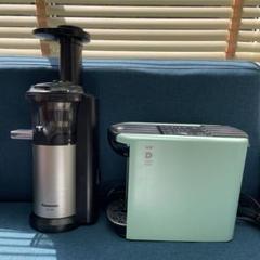 パナソニック ジューサー MJ L500 & UCC DP3 DRIP POD パナソニック ジューサー MJ L500 & UCC DP3 DRIP POD - メルカリ