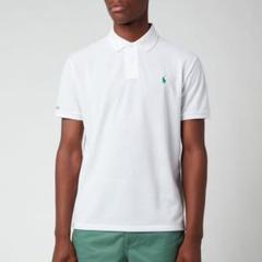 ラルフローレン　アースポロ　the earth polo M ホワイト　グリーン ラルフローレン アースポロ the earth polo M ホワイト グリーン