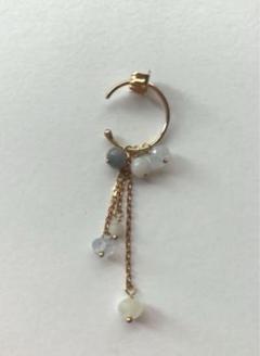 最安値に挑戦！ Sweet ピアスブラウンクォーツブラウンダイヤ Pea アクセサリー