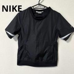 NIKE ナイキ ゴルフウェア 半袖 ナイロン素材 ブラック Mサイズ 【美品】