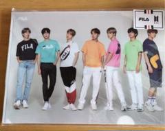 BTS FILA クリアファイル8枚入り 新品