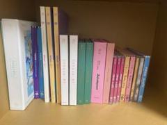 TWICE アルバム まとめ売り トレカ、付属品付き TWICE - TWICE トレカ アルバム うちわ まとめ売りの通販 by 紬
