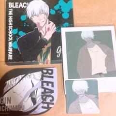 BLEACH 市丸ギン　骨牌　缶バッジ　Klub Outside ステッカー BLEACH 市丸ギン骨牌缶バッジKlub Outside ステッカー