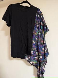 sacai サカイ　アシンメトリーフラワーTシャツ sacai サカイ アシンメトリーフラワーTシャツ sacai サカイ