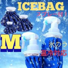 M 氷のう 温冷対応 スプレー付き 熱中症対策 涼しい ゴルフ スポーツ 遊園地