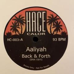 7” Aaliyah Back & Forth (DNA EDIT) - メルカリ