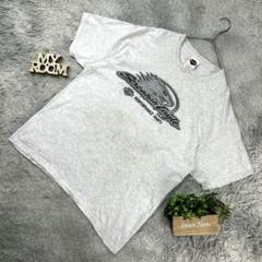 USA製 ハーレーダビッドソン Scream Eagle Tシャツ（L）灰色