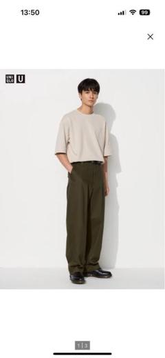 2025年最新】unIqlo u ワイドフィットチノ ダークブラウンの人気