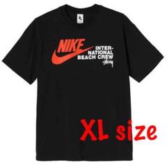 【送料込み★】STUSSY × NIKE コラボTシャツ XL ブラック