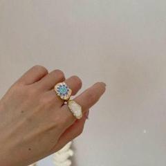 d40 特別価格☆2個セット★指輪☆デイジークラウド リング 指輪 493
