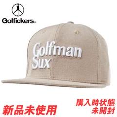 口豪奢 GOLFICKERS キャップ メルカリ - ゴルフィッカーズ ベージュ GOLFMAN メンズウェア