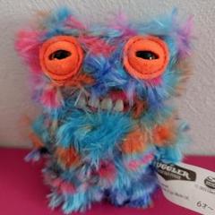 FUGGLER ファグラー キーリング ぬいぐるみ　 カラフル　水色
