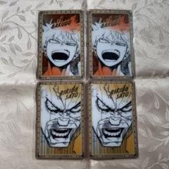 ヒロアカ原画展　クリアカード　爆豪勝己，砂藤力道セット