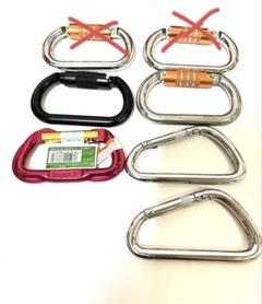 TOWA カラビナ 3個セット 登山など フック 高所作業