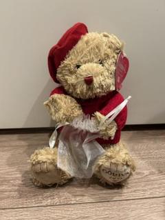 GODIVA ぬいぐるみ 赤い帽子付