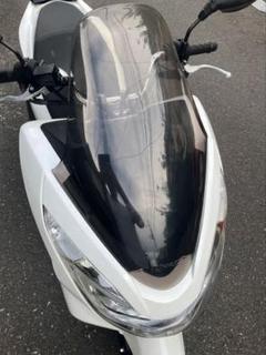 PCX125 PCX150 JF56 KF18 ロングスクリーン H2C PCX ロング スクリーン ウインドシールド ダーク 2014-2017 JF56