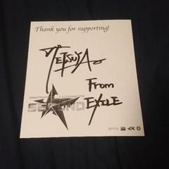 EXILETETSUYA　土田哲也　サイン EXILETETSUYA 土田哲也 サイン