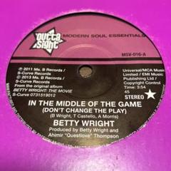 BETTY WRIGHT & THE ROOTS 7インチレコード - メルカリ