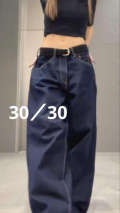 GAP ギャップ スーパーバギーデニム ダークリンス 31 / 30