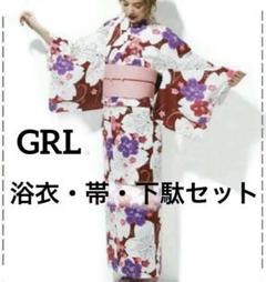 GRL グレイル 新品未使用　浴衣、帯、下駄3点セット m66043073290_1.jpg?1722386897