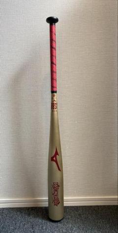 美品　ミズノ　バット　軟式用金属製　ウィルドライブ　83cm
