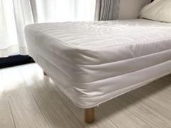 #20定価34,900円　無印良品脚付きマットレス(シングル) ※搬入・設置無料 無印良品 脚付マットレス シングル 《大阪や近隣の一部地域は