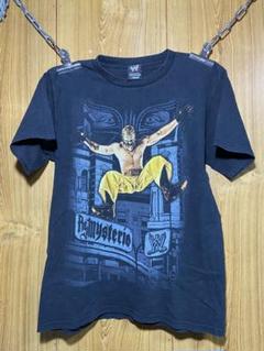 2008 WWE/ ミステリオ 総柄 レスリング Tシャツ 2008 WWE WWF Randy Orton Legend Killer Blue T Shirt Wcw Ecw