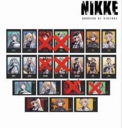 NIKKEタクティカルファッションver.トレーディングイラストカードまとめ売り