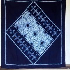 草木染　風呂敷160X150