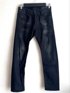 美品】ディーゼルダメージストレッチブラックデニム W.28 L.30