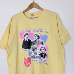 アイラブルーシー　I Love Lucy　Tシャツ イエロー　ドラマ XL