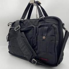 美品✨ブリーフィング　2way ビジネスバッグ　キャンバス　ブラック　A4