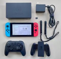 Nintendo Switch 本体 プロコン 付属品 microSDカード付き