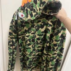 ちーさん専用A BATHING APE シャークパーカー カモフラ M 迷彩 2025年最新】A BATHING APE シャーク パーカーの人気アイテム