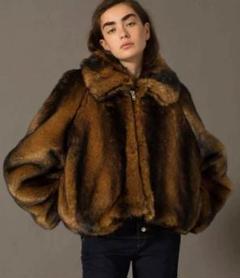 ラインヴァンド Vegan Fur Jacket ブルゾン