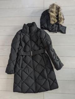 ＼半額SALE／ 美品&高見え (脱着可能なファー パウダーソフトダウン UNIQLO ジャケット・アウター