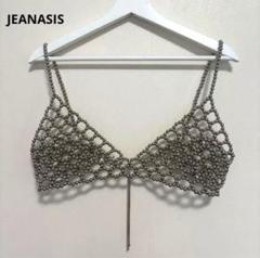 JEANASIS Beads bustier ビーズビスチェ - メルカリ