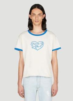 【BTS着用】ERL x Kappa Sweetheart Tシャツ リンガー