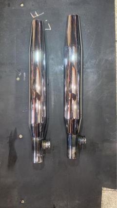 ハーレー スクリミンイーグル TC88FLSTC用 スリップオンマフラー