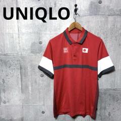 UNIQLO ユニクロ NKドライEXポロシャツ L レッド テニス ゴルフ
