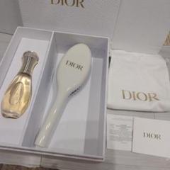 【新品未使用】Dior ヘアミスト&ヘアブラシ　ジャドール　箱無し Diorジャドールヘアミスト現品40mlと黒いピンのヘアブラシが