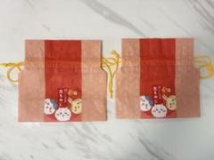 ちいかわ×にしき堂　生もみじ　巾着　2袋