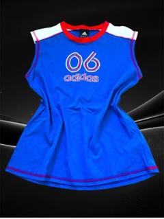 y2k adidas平成ギャル ユニt サッカー　ノースリ　ピチt リンガー