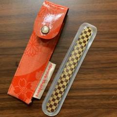 市松模様 爪磨