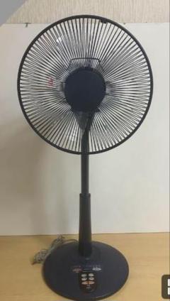 SANYO サンヨー　扇風機　EF-A03 ダークブルー 23cm レ 昭和レトロ 扇風機 SANYO サンヨー EF-30HR ブルーファン 3m
