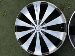 【美品】がり傷なし　ロクサーニ　４本セット　225/60R17 ロクサーニ サマータイヤ ホイール4本セット BADX マルチ