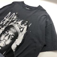 ノトーリアス・B.I.G. ヒップホップ ラッパーTシャツ ダークグレー M相当